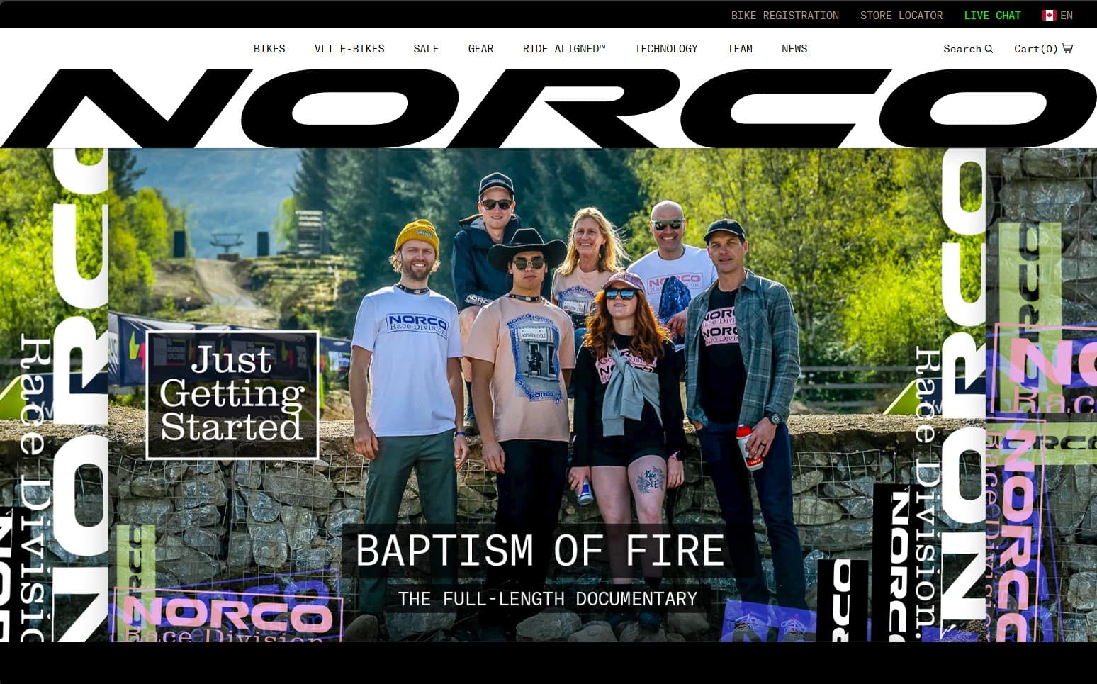 norco.com homepage